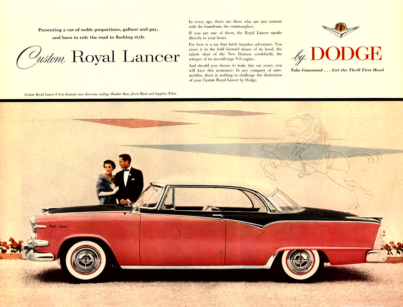 1955 Dodge Auto Advertising